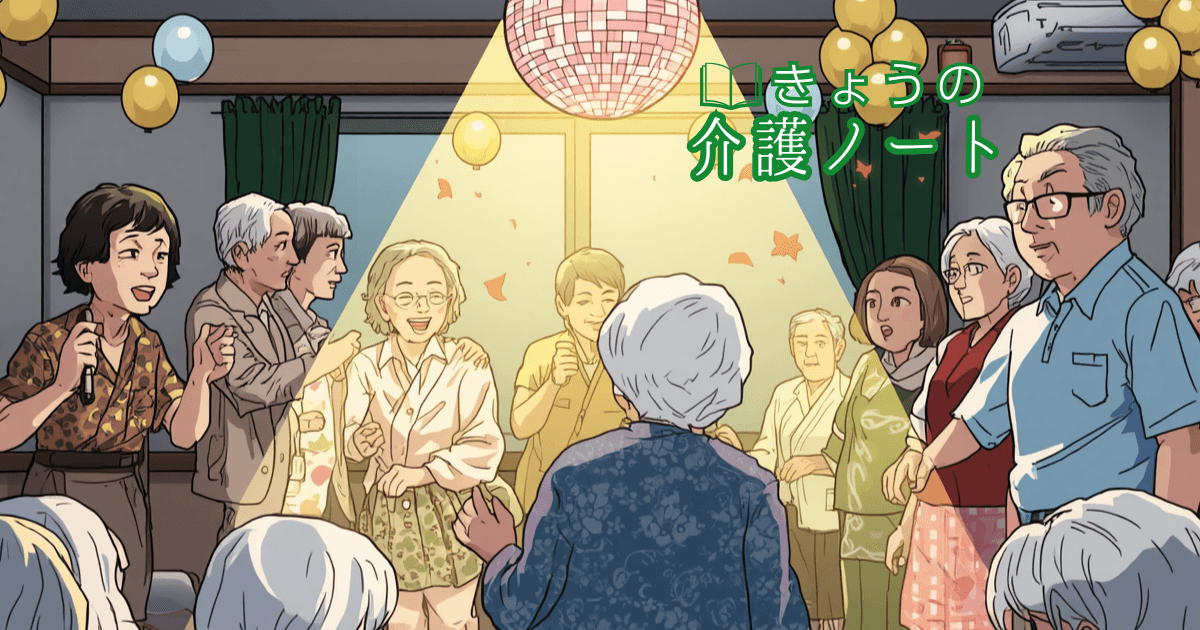 老人ホームディスコと氷河期世代の将来不安 | きょうの介護ノート 2026/04/10